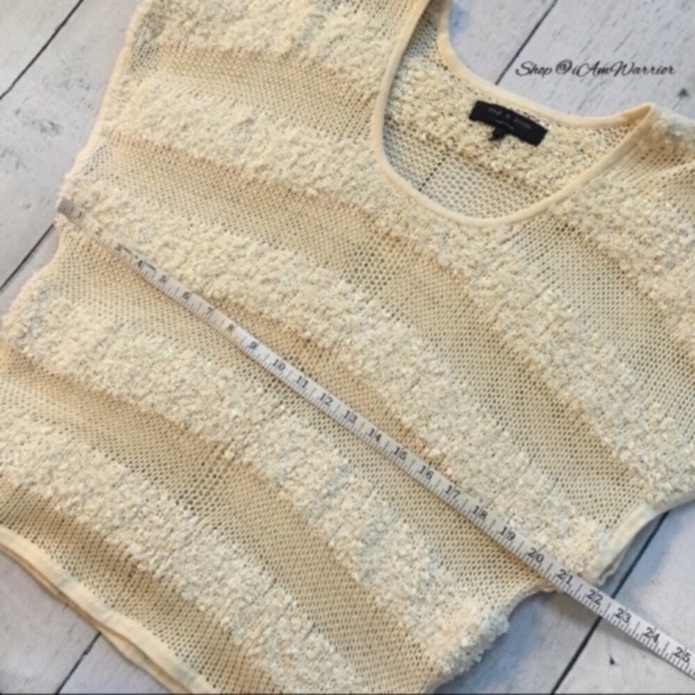 Rag & Bone textured stripe slouchy cotton-blend s… - image 6